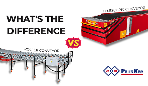 Difference Between Telescopic Conveyor and Roller Conveyor